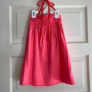 Xhilaration coral halter cover up/sundress